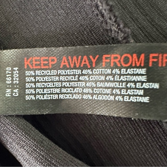 FP Beach Free People Bubbly Puff Sleeve Ribbed Off Shoulder Mini Dress Black Sm - Picture 11 of 13